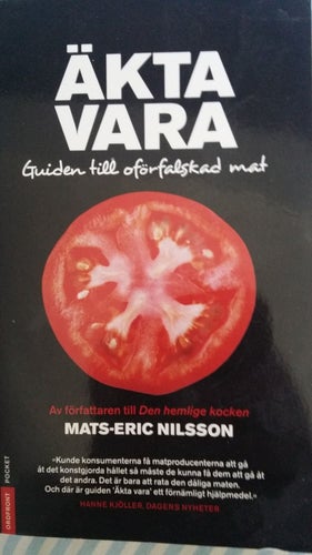 bok MAT Mats-Eric Nilsson ÄKTA VARA ordfront