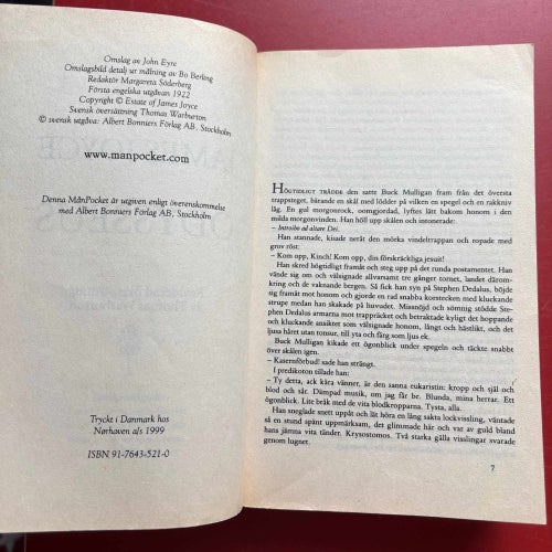 ODYSSEUS James Joyce 1999