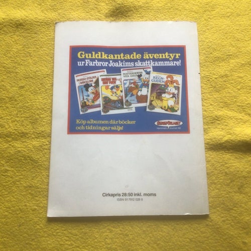 Kalle Anka & Orientens Mystik, 1987, Skick VG