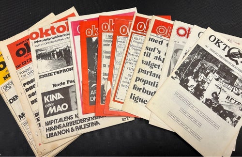 Samling av tidskrifterna "Oktobers" och "Opptakt"