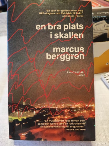 En bra plats i skallen av Marcus Berggren, 2021