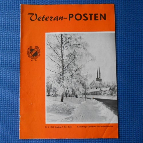 Veteranposten nr 4 1969 Kronobergs opolitiska pensionärsförening