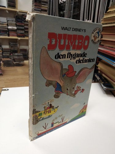 Walt Disney Dumbo den flygande elefanten. bok, inbunden Very Fine plus