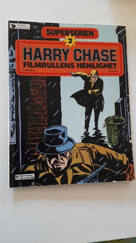 SUPERSERIEN 2 HARRY CHASE FILMRULLENS HEMLIGHET TRYCKT 1980 I FINT SKICK
