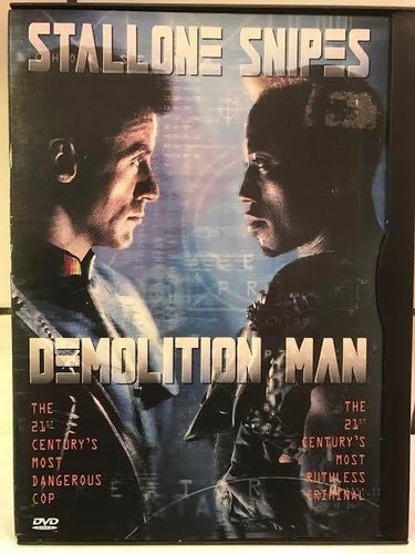 Demolition Man - UTGÅTT - Sylvester Stallone och Wesley Snipes