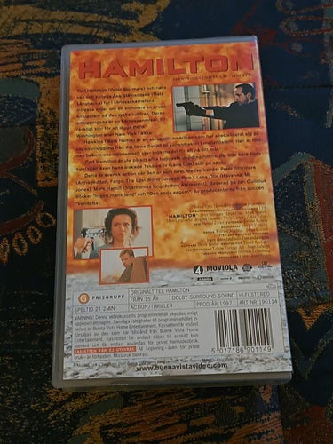 Hamilton - Peter Stormare, Lena Olin, Mark Hamill VHS
