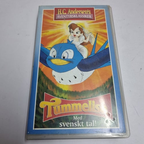H.C Andersen's äventyrsklassiker Tummelisa VHS film