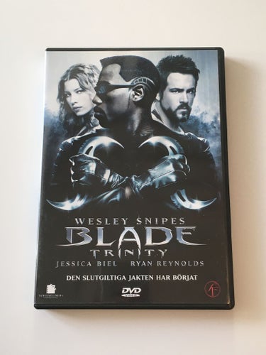 Blade - Trinity (Wesley Snipes och Jessica Biel, 2004). Beg. DVD