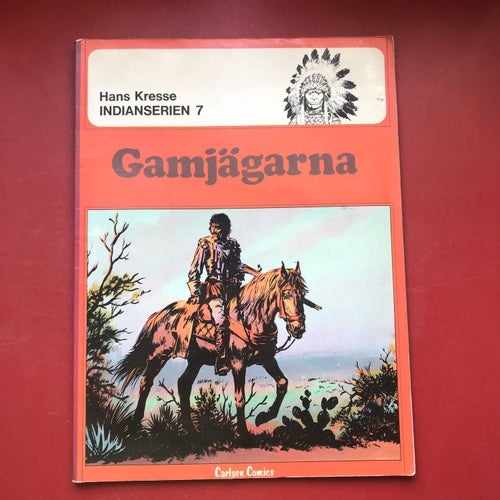 Indianserien nr 7 GAMJÄGARNA Hans Kresse 1980