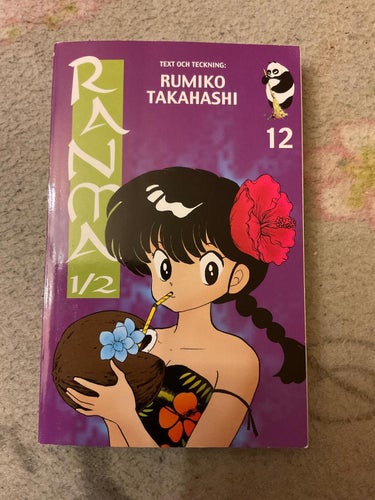 Ranma vol 12 - svenska manga anime fantasy rumiko takahashi inu yasha inuyasha