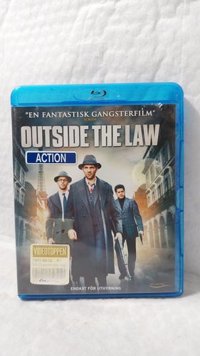 Outside The Law Blu-Ray (Obs! Ex Rental / Hyr Film)