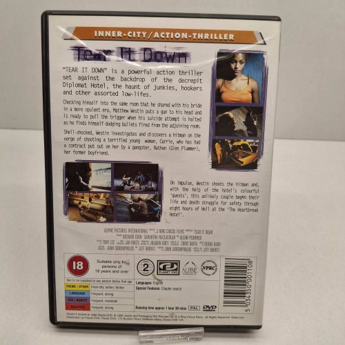 Tear it down - Region 2, DVD-Film, Ingen Svensk text, Fint skick