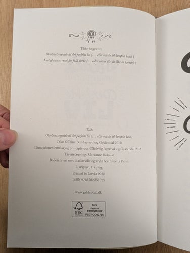 Tilde 1: Överlevnadsguide till det perfekta livet av Trine Bundsgaard, 2018