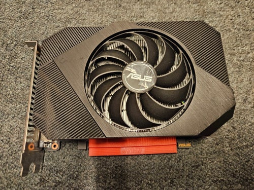4GB ASUS Nvidia GTX1650 strömsnålt grafikkort