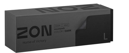 ZON - Home of Victory mousepad1(L) Black "Svart färg" NY! Oanvänd! REA
