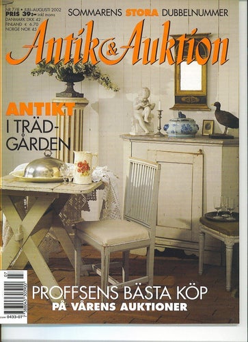 Antik & Auktion 7-8/2002 - Järnkonst, stor Special om byggvård m m