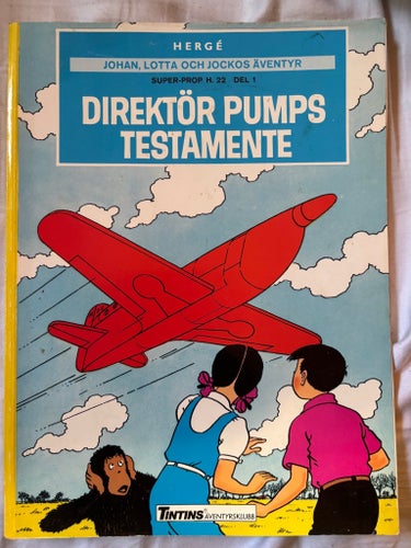 Direktör Pumps Testamente av Hergé, Okänt publiceringsår