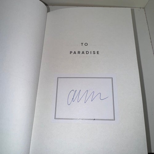 Signerad ”To Paradise” av Hanya Yanagihara