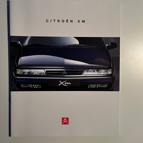 Citroen XM broschyr