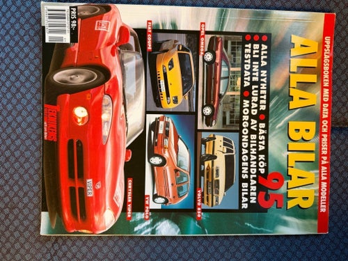 Fina bil böcker/tidningar