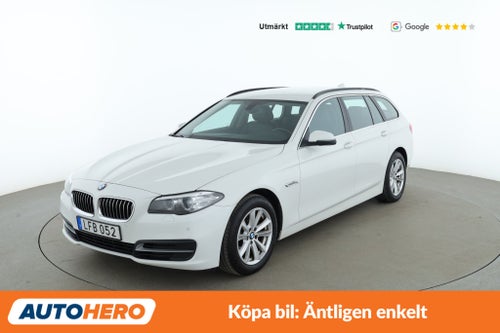 BMW 520d Touring / Drag, Skinn, Rattvärme