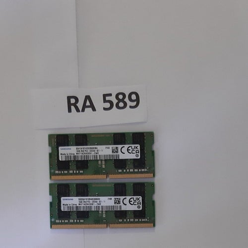 Ram DDR4 32GB , märke : Samsung, , snabba 3200 MHz ,för laptop