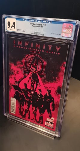 New Avengers (CGC 9.4) #10 1st Than son of Thanos