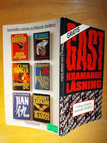 Gastkramande läsning utdrag ur årets starkaste thrillers. bok, pocket. Very Fine