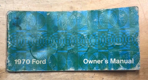 1970 Ford Owner´s Manual