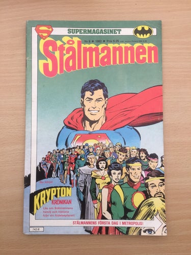 STÅLMANNEN - Nr 8 1982