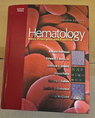 Hematology: Basic Principles and Practice, Ronald Hoffman m.fl., Fjärde Upplagan