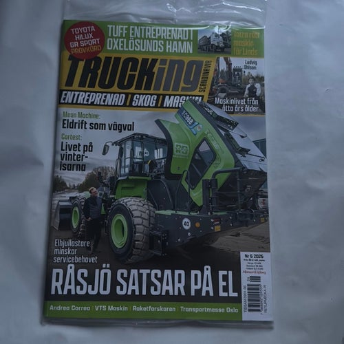 Tidningen Trucking Scandinavia Nr 6