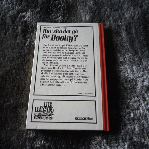 Ungdomsbok * Hur ska det gå för Booky? * Wahlströms * Retro * 80-tal *