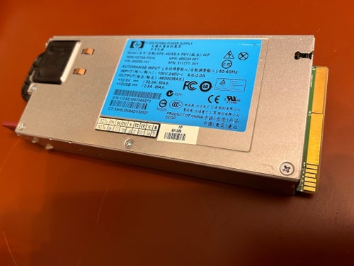 Switchad nätdel HP servernätdel HSTNS-PD14 Input 100-240 V output 12V 38A 460W