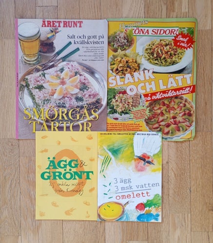 RECEPT - Häften och små receptböcker