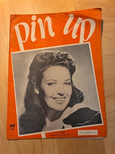 Pin Up tidning från Juni 1948 med Linda Darnell