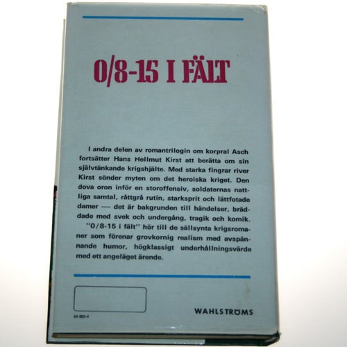 Hans Hellmut Kirst - 0/8-15 i fält