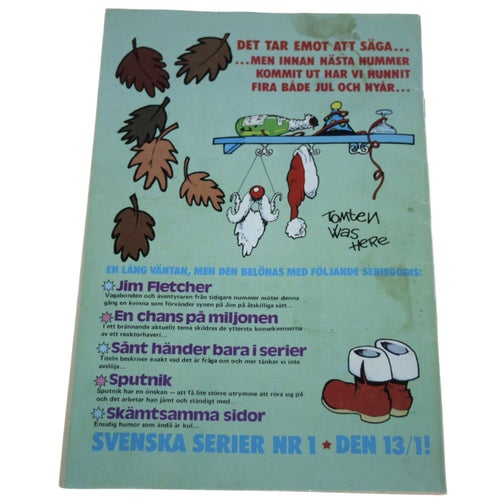 Svenska serier - 1981 - NR 6