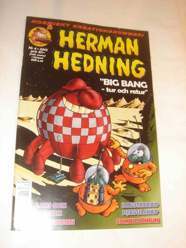 Herman Hedning (svensk) NY OLÄST Nr 4 2012 ( Tintin )