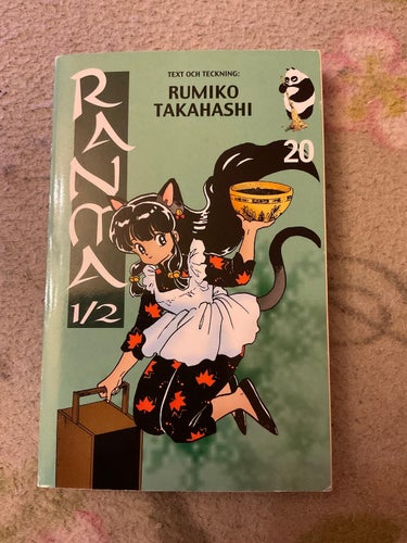 Ranma vol 20 - svenska manga anime fantasy rumiko takahashi inu yasha inuyasha