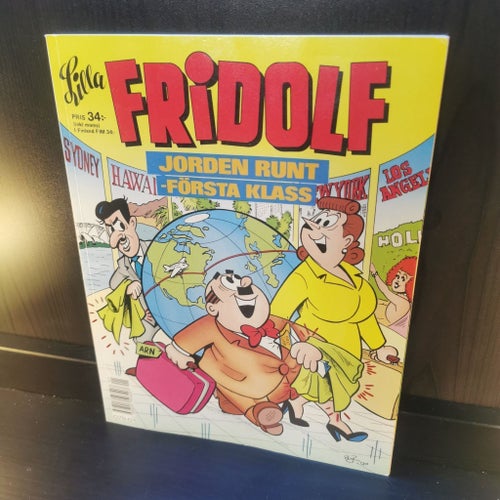 Lilla Fridolf - Jorden Runt - Första Klass, Rune Moberg, 1990