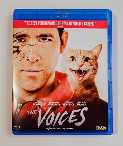 THE VOICES - Ryan Reynolds - Spegelblank Bluray - billig frakt 12 kr !!!