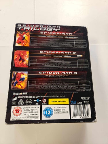 Spider-Man: Deluxe Trilogy (Blu-ray) - FINT SKICK!
