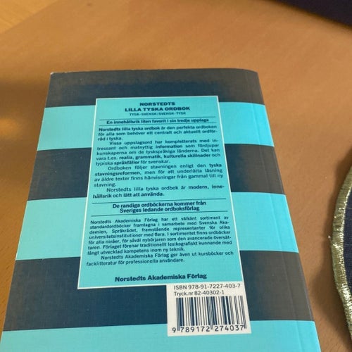 Norstedts Lilla Tyska Ordbok