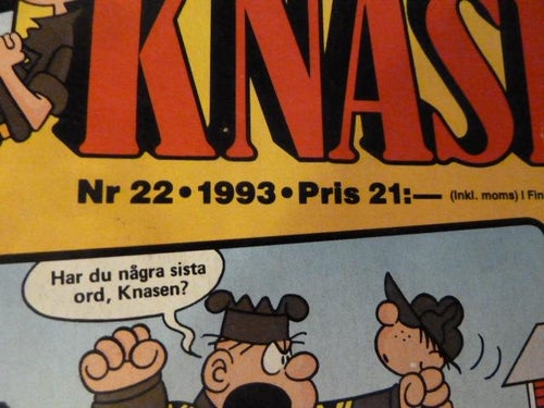 KNASEN, NR 22 - 1993, TIDNING