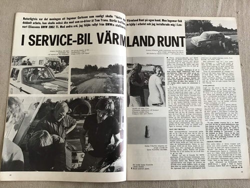 IMS MOTORSPORT NR 8 1971 VÄRMLAND RUNT RALLY,
