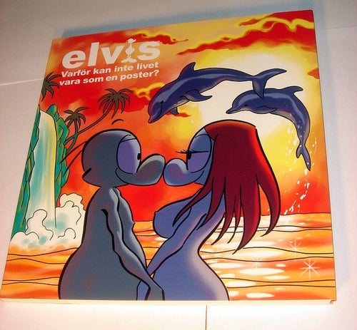 ELVIS ALBUM 14 Varför kan inte livet vara som en poster? NY