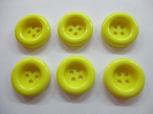 KNAPPAR 18 mm GUL