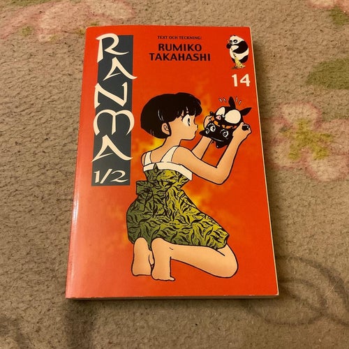 Ranma vol 14 - svenska manga anime fantasy rumiko takahashi inu yasha inuyasha