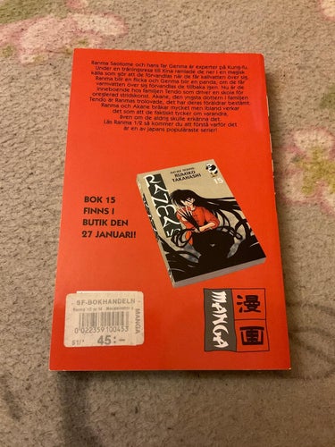 Ranma vol 14 - svenska manga anime fantasy rumiko takahashi inu yasha inuyasha